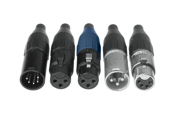 XLR connectors of the AC series at a glance
